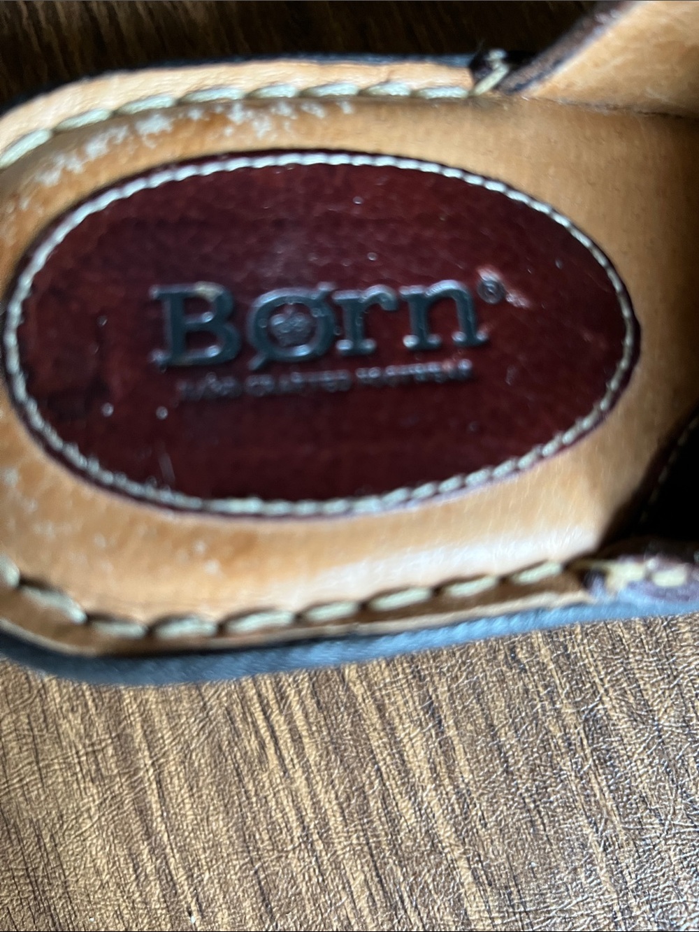 Born Women’s Brown Leather Slip-On Clogs - Picture 6 of 6